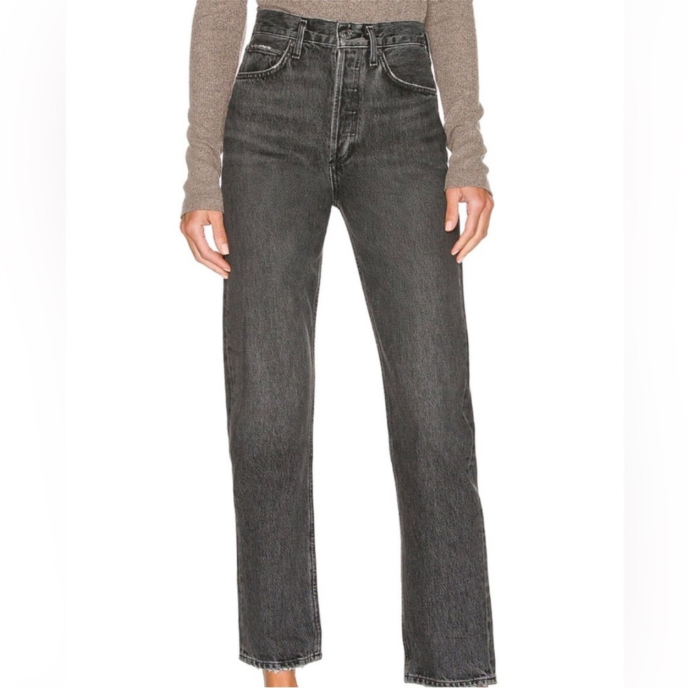 AGOLDE 90'S PINCH WAIST HIGH RISE STRAIGHT LEG JEANS STYLE#A154-1346 Size 24